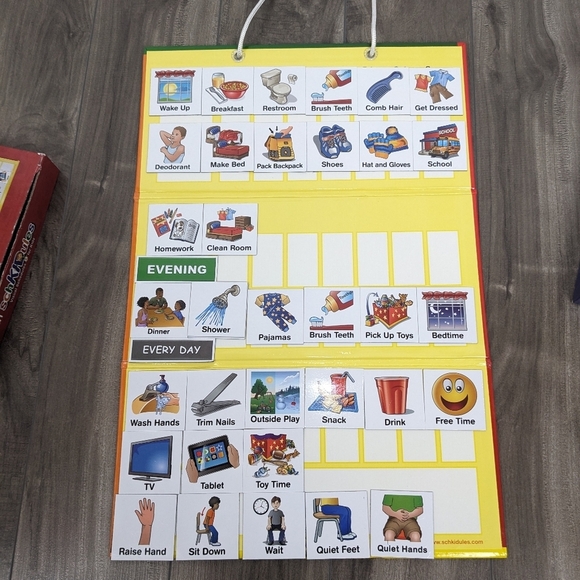 SchKIDules Visual Schedule Magnets - Picture 1 of 11